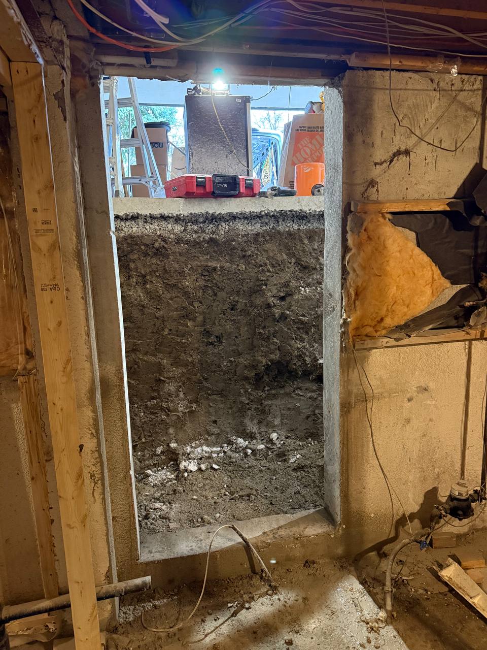 basement door